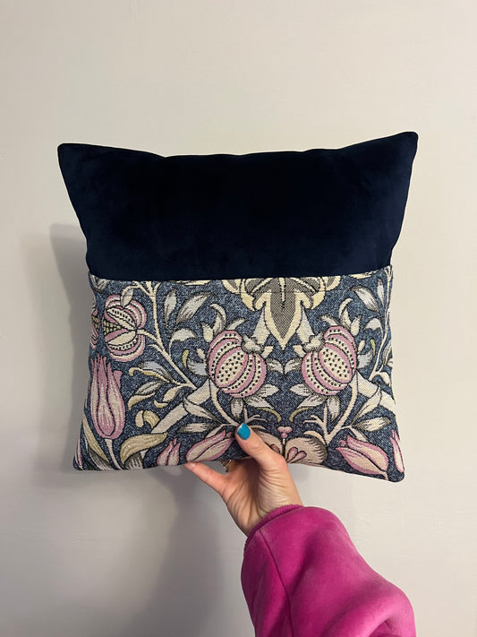 William Morris Reading Cushion - Lily and Pomegranate